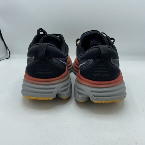 Hoka One One Bondi 8 Men’s 8 D Running Shoes 1112302 ACTL Anthracite/Castlerock - Picture 3 of 6